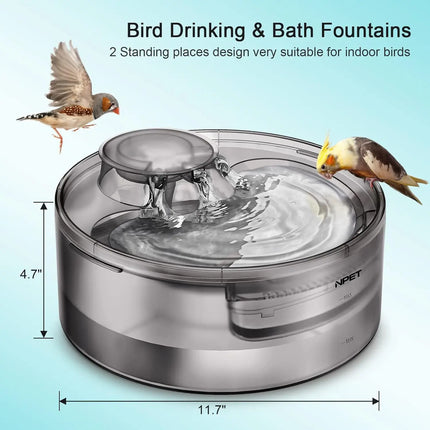 NPET DF10 Dog Water Fountain 5L Auto Dispenser For Pets