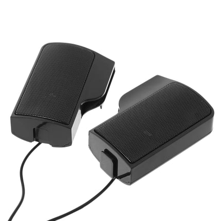 OOTDTY Q1FC USB Powered Laptop Speakers Subwoofer Portable by zapcart