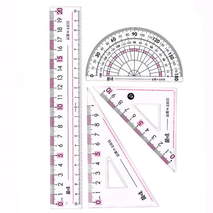 Hign-concerned Multifunctional Triangular Ruler For Design by zapcart