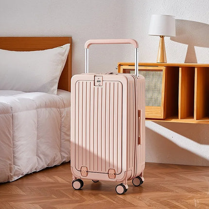 Vnelstyle Unisex PC Luggage Spinner Case 20 22 24 26 Inch by zapcart