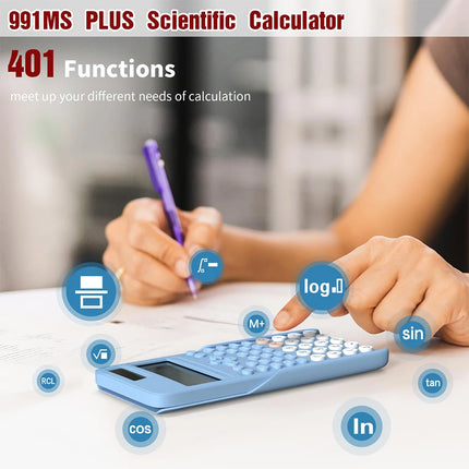 NeWYeS 991MS Scientific Calculator Solar Powered Students by zapcart