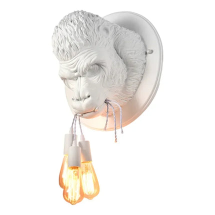 Sandyha Resin Gorilla Wall Lamp LED Ambient Light Bedroom by zapcart