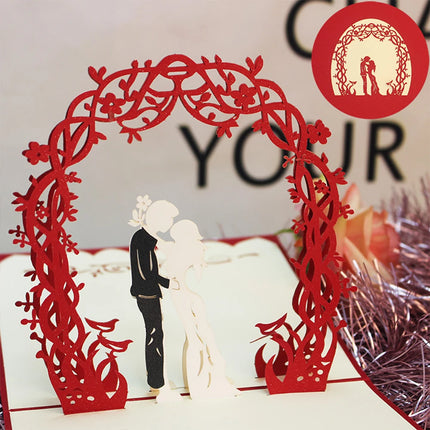 Parehope 3D Pop Up Valentine Card For Wife And Friends by zapcart