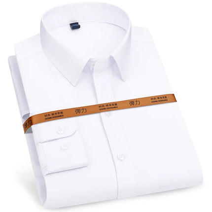 CN Zhejiang Mens Slim Fit Dress Shirt LongSleeve Breathable by zapcart