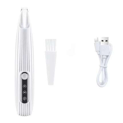 Portable Pet Nail Grinder With Led Light Cordless Groomer by zapcart
