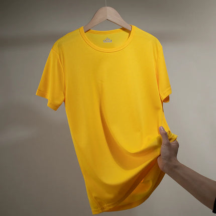 Multicolor Quick Dry Short Sleeve Sport T Shirt Men Running by zapcart