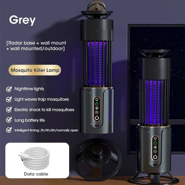 Choice Mosquito Killer Lamp Silent Rechargeable USB Indoor by zapcart