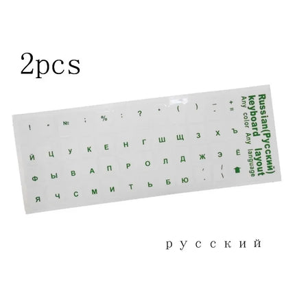 BUBM Keyboard Letter Stickers Waterproof Durable For Laptop by zapcart
