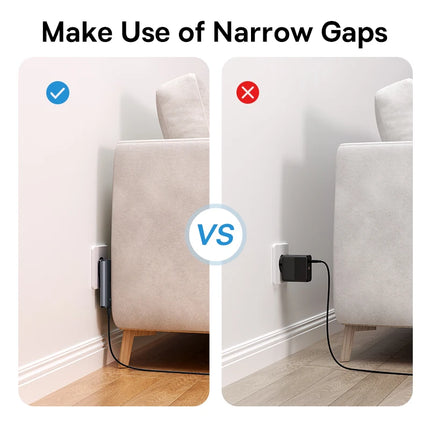 Baseus 65W GaN Charger USB C PD Fast Charge Travel by zapcart