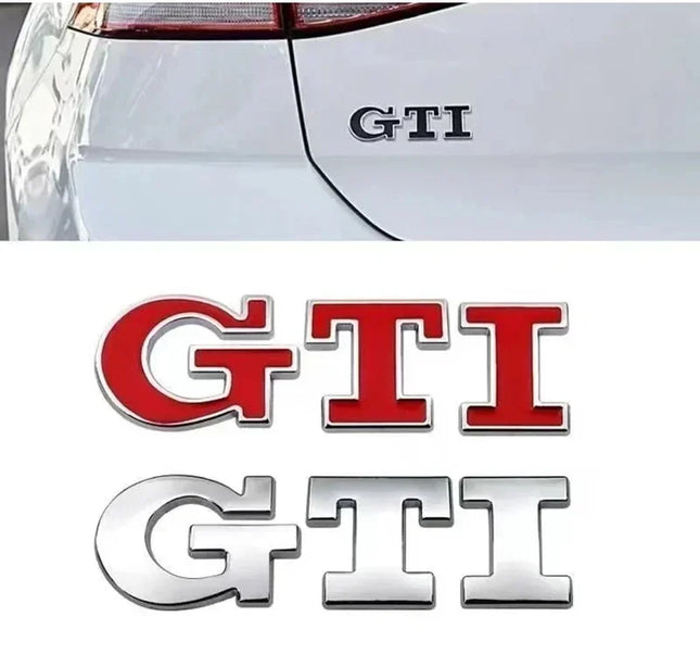 Hign-concerned 3D Metal GTI Badge For VW Golf GTI Rear Trunk by zapcart