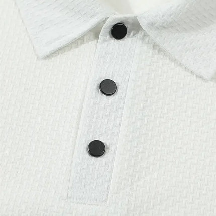 CN Zhejiang Mens Milan Polo Shirt Pattern Quick Dry by zapcart