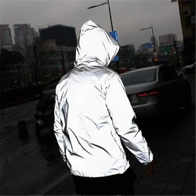 CN Plus Size 4XL Men Waterproof Hooded Windbreaker by zapcart