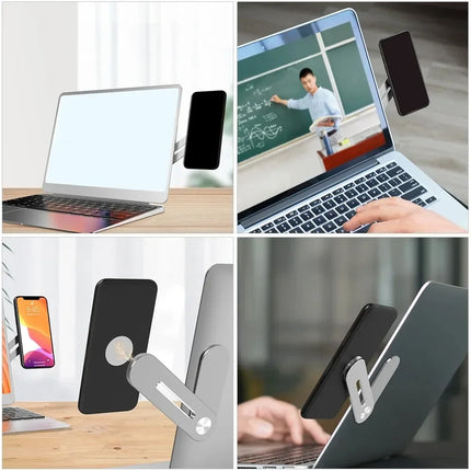 TIKUTKU Magnetic Laptop Phone Holder Adjustable Bracket by zapcart