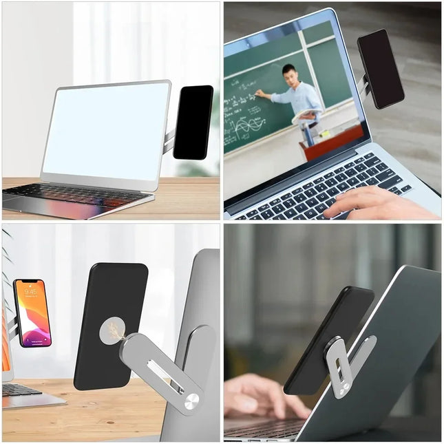 TIKUTKU Magnetic Laptop Phone Holder Adjustable Bracket by zapcart