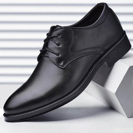 Choice Men Leather Shoes Shock Absorbing Dress Casual by zapcart