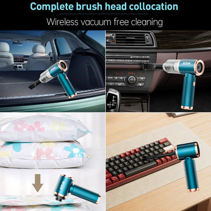 SZUK Wireless Car Vacuum Cleaner Strong Suction Handheld by zapcart