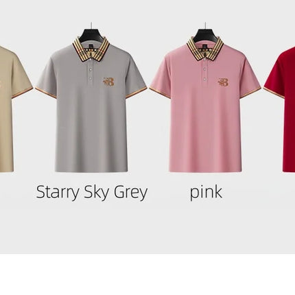 CN Jiangxi Mens Polo Shirt Luxury Embroidered Anti Wrinkle by zapcart