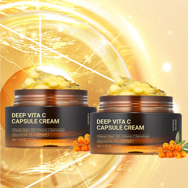 JANYIF Vitamin C Capsule Cream For Firm Smooth Young Skin by zapcart
