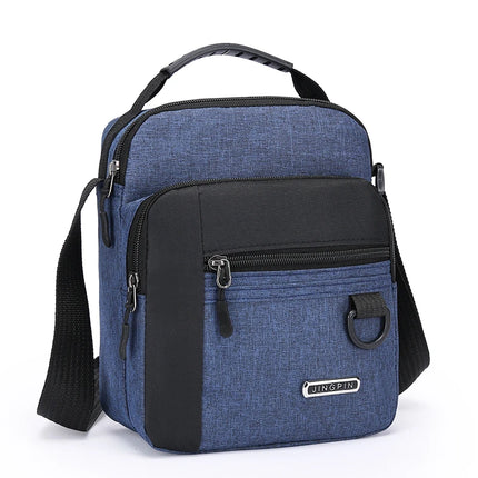 Mens Shoulder Bag Large Capacity Waterproof HebeiChoice