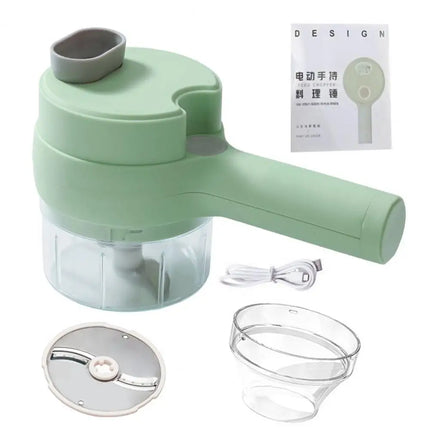Electric Garlic Grinder With Handle For Home Cooks Pro by zapcart