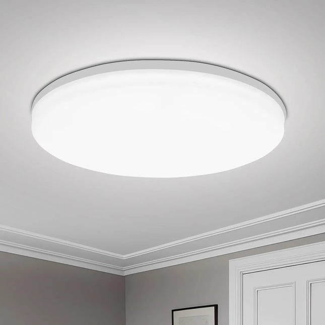Round LED Ceiling Light – Modern Decorative Fixture for Living Room (18/24/36/48W) by zapcart