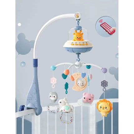 Musical Baby Crib Mobile Newborns Lights Music Projection by zapcart