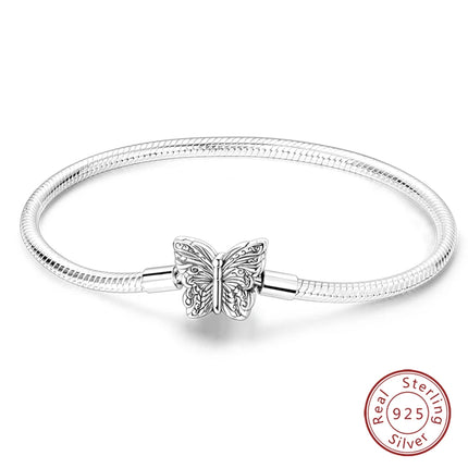 IQMAC Original Sterling Silver 925 Charm Bracelet For Women by zapcart