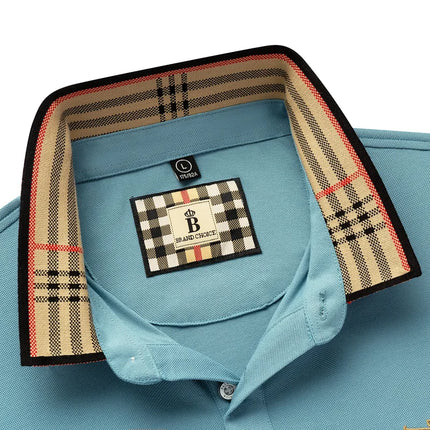 CN Jiangxi Mens Polo Shirt Luxury Embroidered Anti Wrinkle by zapcart