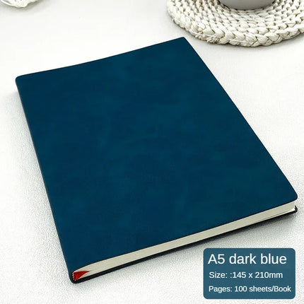Choice A5 Leather Notebook Skin Feel Journal For Office Use by zapcart