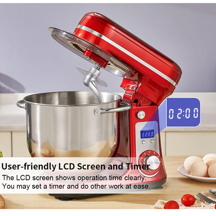 BioloMix Stand Mixer Home Cooks Cream Quiet 6 Speed by zapcart