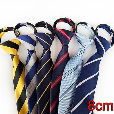 Huishicn Zipper Pretied Bow Tie For Men Women Classic 8cm by zapcart