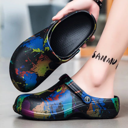 Gacimy Men EVA Sandals Non Slip Waterproof Beach Shoes by zapcart