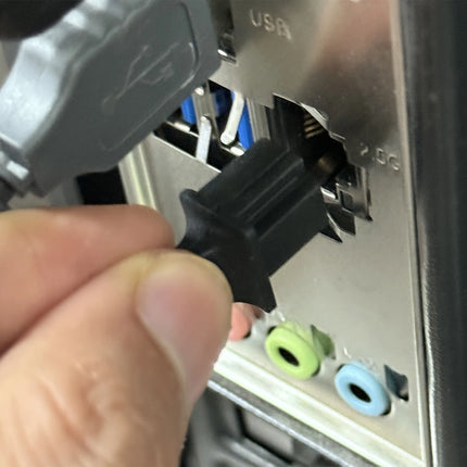 Choice RJ45 Dust Plug Silicone Port Protector For Routers by zapcart
