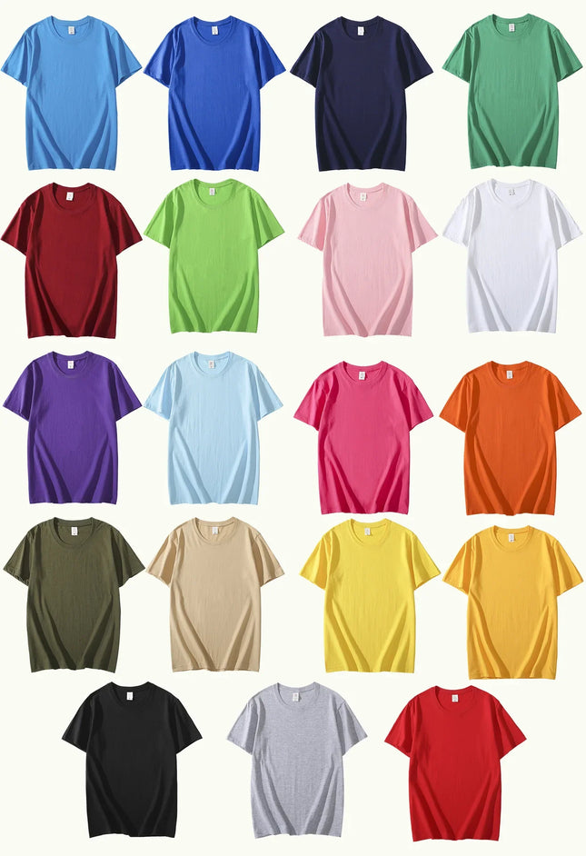 MRMT Cotton Mens T Shirt Short Sleeve Pure Color Casual Tee by zapcart