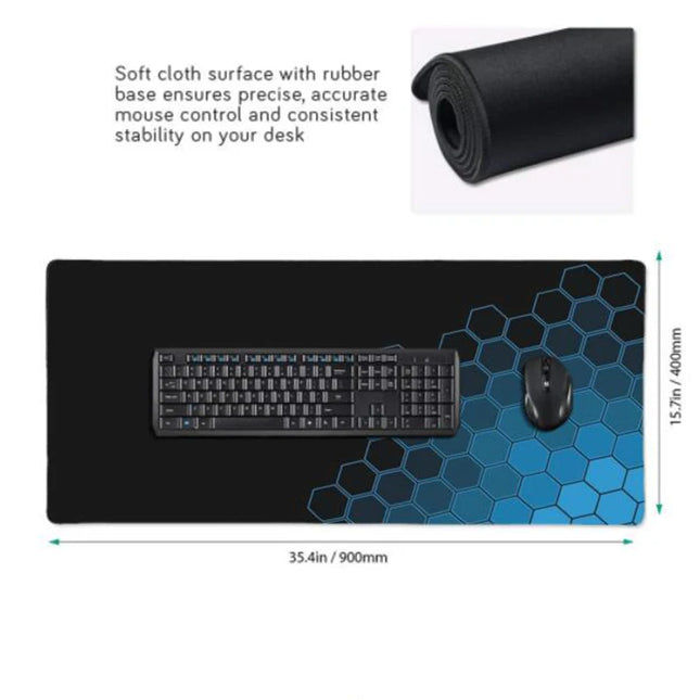 OLNYLO Premium Geometric Gaming Mousepad For Gamers 900x400 by zapcart