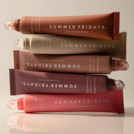 Summer Fridays Lip Balm Moisturizing Mirror Lip Gloss Lip Vanilla Pink Sugar Coffee Cake Smell Lipstick Transparent Oil Makeup by zapcart