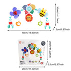 Foldable Baby Play Arch Toy With Rattle For Newborns by zapcart