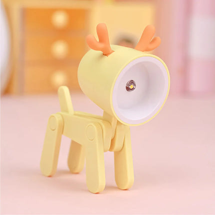 IEEYEEY LED Night Light Cute Pet Lights Foldable Dorm Lamp by zapcart