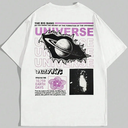 Teekossc Big Bang Universe Men Cotton Tee Breathable by zapcart