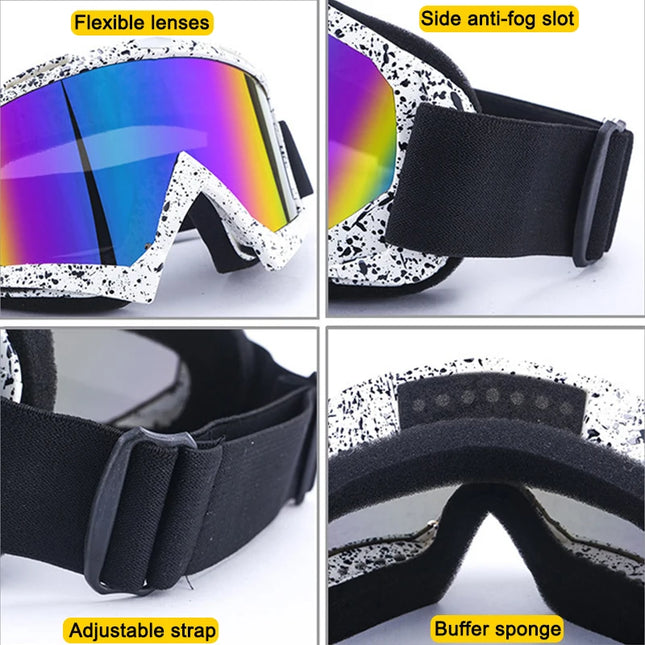 Choice Ski Goggles Anti Fog UV Protection Winter Cycling by zapcart