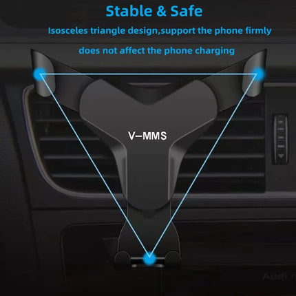 Gravity Car Phone Holder DIXSGCh Air Vent Mount For Phones by zapcart