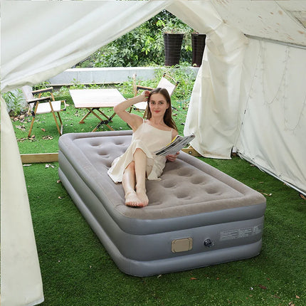 General Air Bed Queen Size With Pump Folding For Camping by zapcart