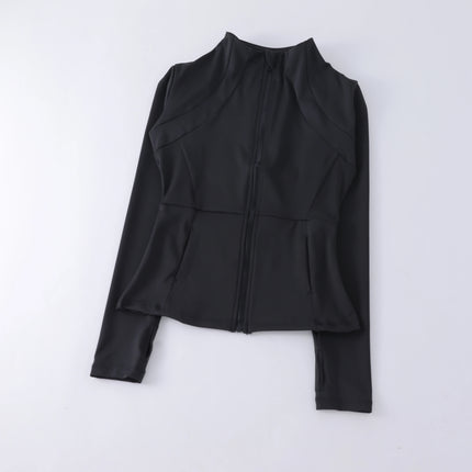 Women Yoga Windbreaker Running Jacket For Activewear by zapcart
