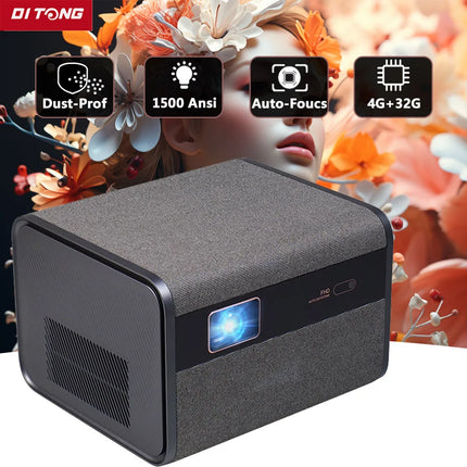 Ditong J10 Projector 1080P Autofocus Outdoor Home Theater by zapcart
