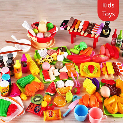 Kids Pretend Play Kitchen Set For Girls Interactive Toy by zapcart
