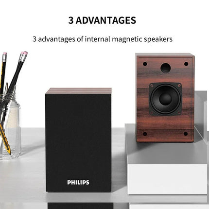Philips SPA20 Bluetooth Speaker 360 Degree Surround PC by zapcart