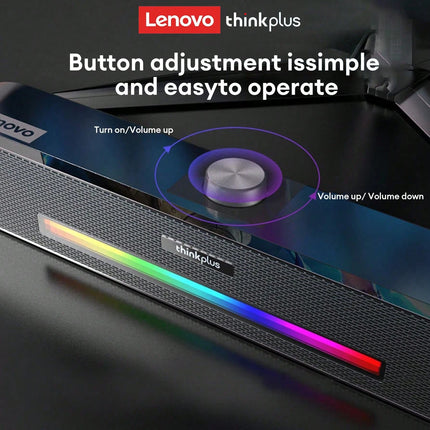 Lenovo TS33 Bluetooth Desk Speaker 360 Immersive Sound by zapcart