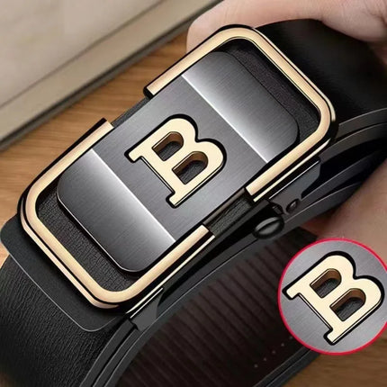 Men's Buckle Toothless Automatic Buckle Belt Fashion Gift