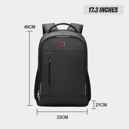 Swiss Military Men's Laptop Backpack 17 Inch Waterproof by zapcart