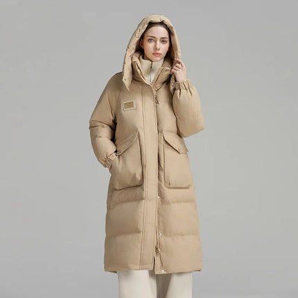 Clarke Queen Women Winter Puffer Jacket Duck Down Long Coat by zapcart